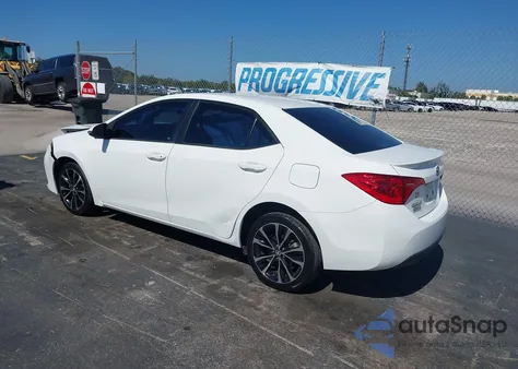 2017 Toyota Corolla Se z USA, uszkodzony, nr VIN 2T1BURHE0HC869815